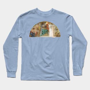 Firm Belief - Truth, Boldness, Self-Reliance (a study for a lunette in the Old Senate Office Building) Long Sleeve T-Shirt